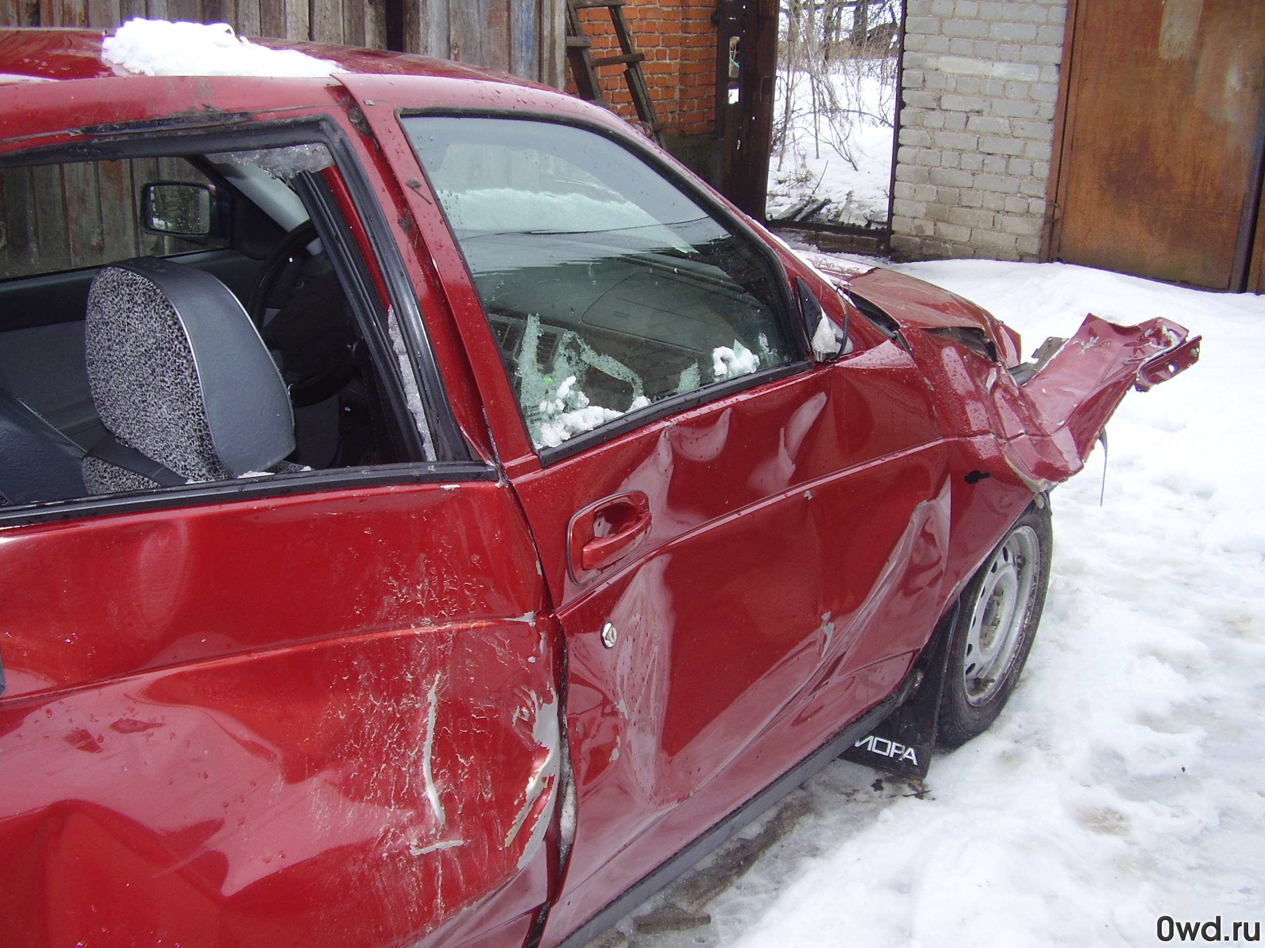 Битый автомобиль LADA (ВАЗ) Priora (2008) в Ельце